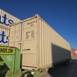 One Trip 40’ HC Storage Container