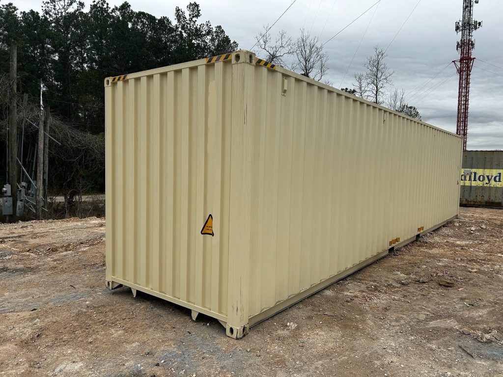 772340H One Trip 40’ HC Storage Container - Land Containers