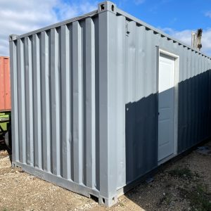7142213 Painted 20’ Storage Container with Side Door