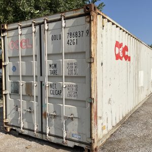 7868379I Used Standard 40’ Storage Container