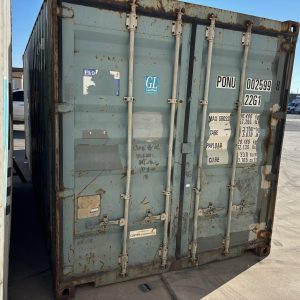 0025998 Used 20’ Storage Container ((Amador and 17th, Las Cruces, New Mexico. Entrance on 432 Pioneer Pl)
