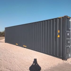 241122 One Trip 40’ HC Storage Container Gray