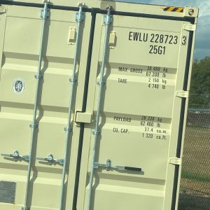2501151hou One-Trip 20' HC Storage Container