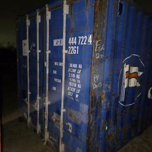 4447224 Used 20’ Storage Container
