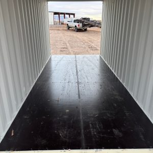 2100224 One-Trip 20’ Storage Container with Double Doors on Each End (Amador and 17th, Las Cruces, New Mexico. Entrance on 432 Pioneer Pl)