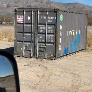 9116456 20' shipping storage container (LandCONTAINERS.com Corp. Arrey NM. clrner of 187 and Chile Plant Rd. 6 Chile Plant Rd Arrey NM)
