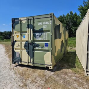 20’ One Trip New Storage Container (Camouflage)